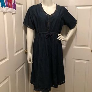 Denim dress